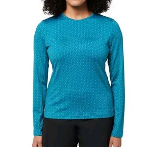 NWT!!! Hang Ten Women's Long Sleeve Sun Protection T-Shirt with Pocket xs